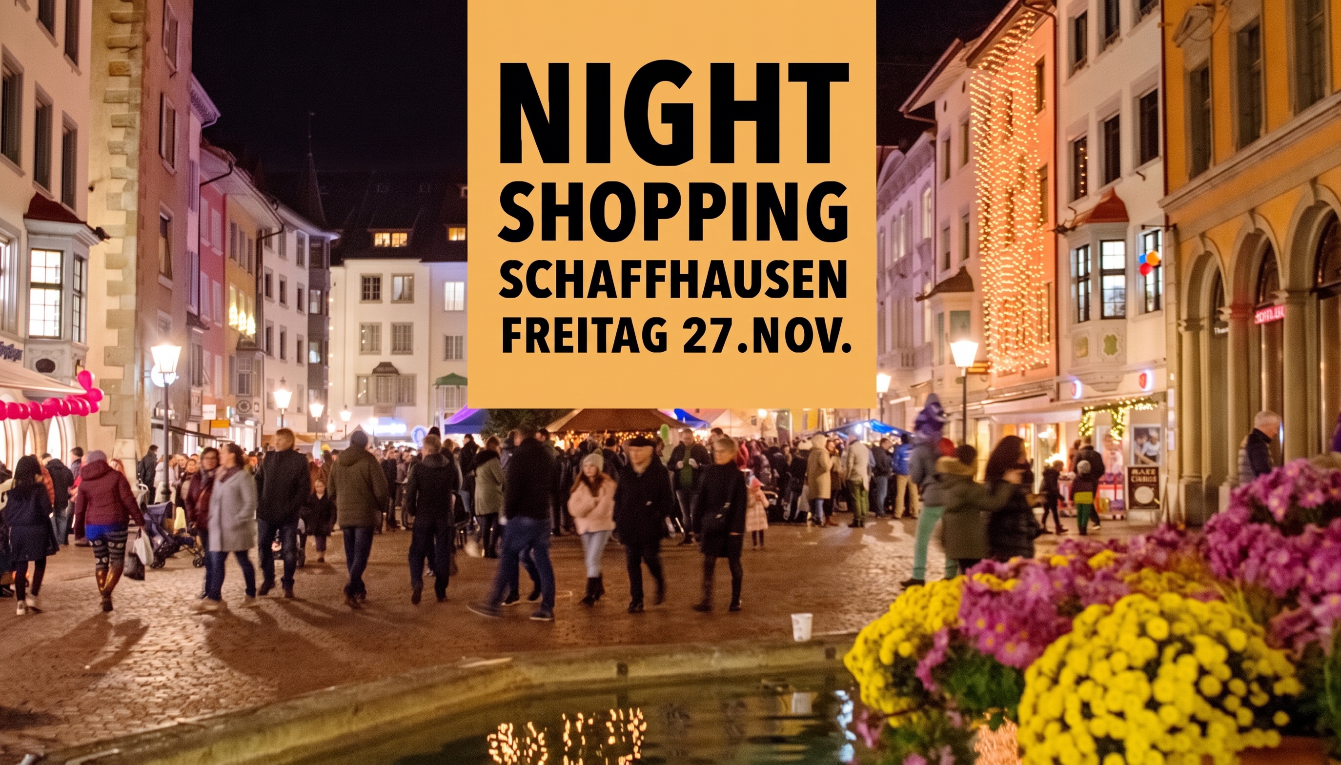 Night Shopping Schaffhausen